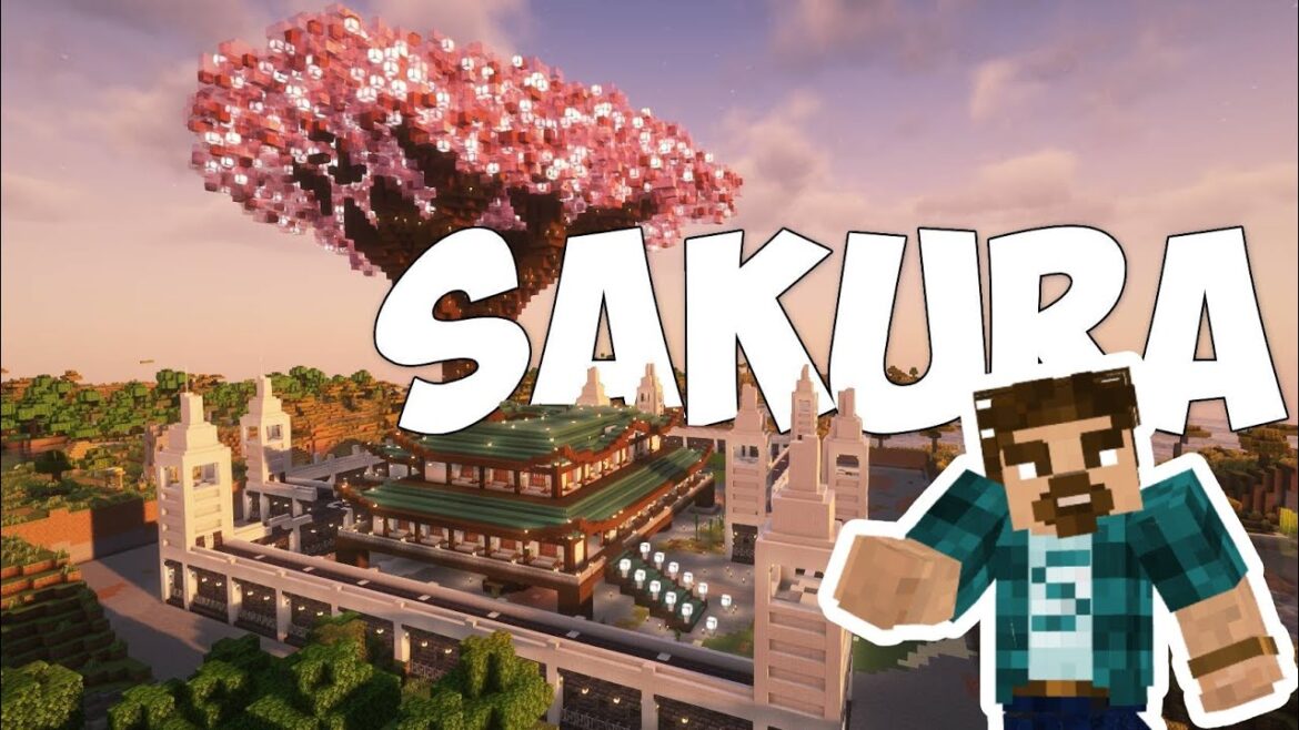 Japanese Castle with Zen Garden | Minecraft Mega Build