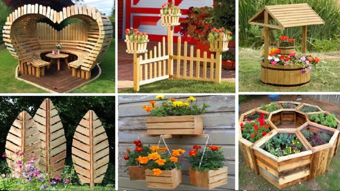 40 handmade Wooden Pallets Ideas for Your Garden | garden ideas
