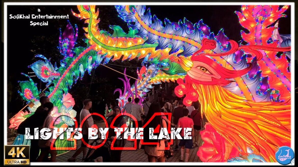 Lights by the Lake 2024: Lighted Up Jurong Lake Gardens|Singapore in 2024 | Travel Vlog
