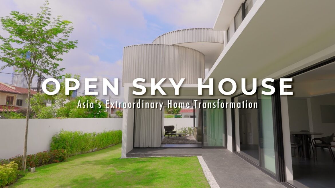 This Living Room Opens Up To The Sky & Garden | CC House | House Tour | Architecture This Living Room Opens Up To The Sky & Garden | CC House | House Tour | Architecture