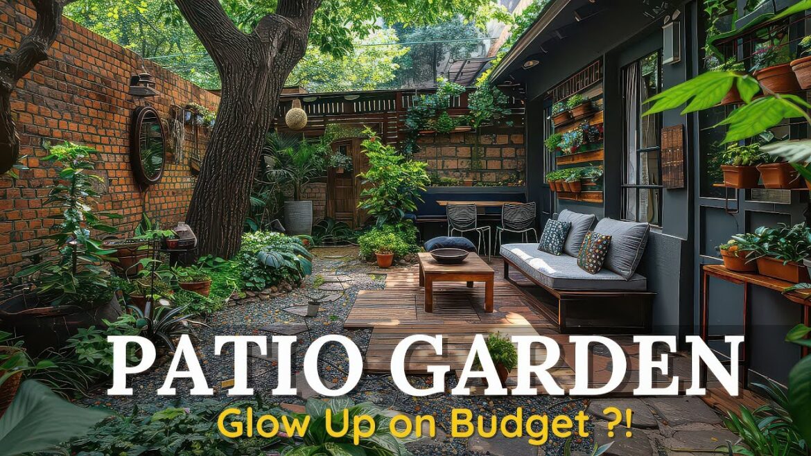 Beautiful Patio Garden Ideas on a Budget : Outdoor Space Makeover Beautiful Patio Garden Ideas on a Budget : Outdoor Space Makeover