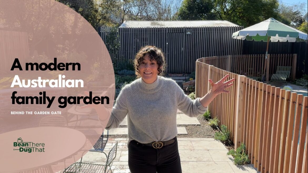 Modern Australian garden designed for outdoor entertaining | Pool Landscape | Behind the Garden Gate