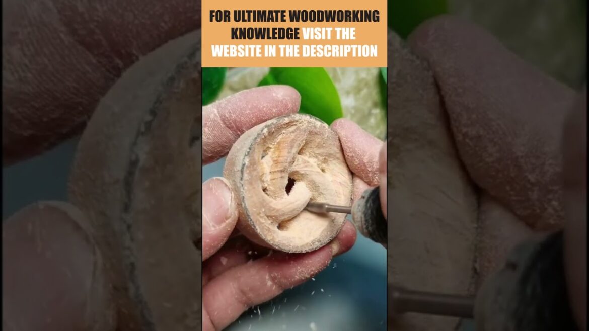 t.ly/tTf5d / Wood Carving With Dremel #precisionwoodworking #woodworkinginnovation