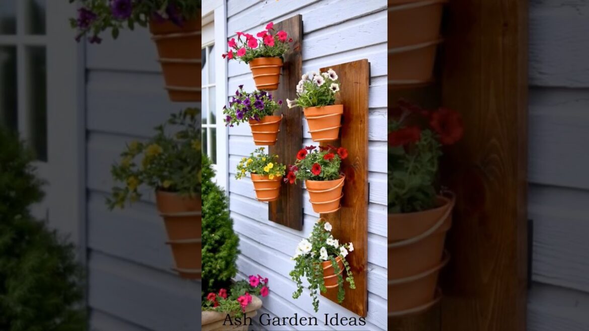 vertical gardening ideas | Amazing vertical garden | vertical garden wall | Vertical Gardens #shorts