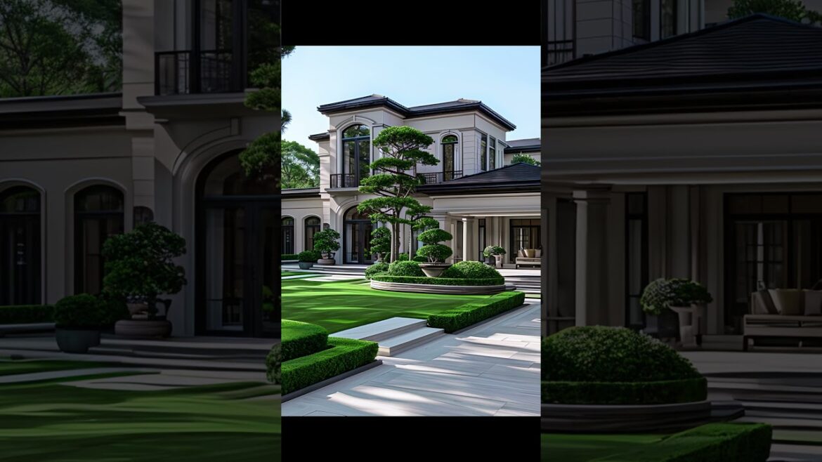 The allure of tiny modern japanese house design with beautiful asian style front yard garden