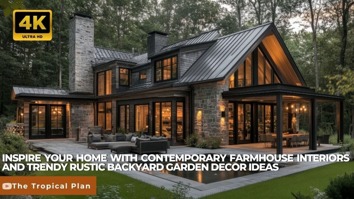 Inspiring Farmhouse Interiors & Rustic Garden | Trendy Home Design Ideas Inspiring Farmhouse Interiors & Rustic Garden | Trendy Home Design Ideas