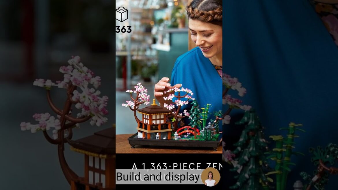 Unique gift – LEGO Icons Tranquil Garden Creative Building Set Unique gift - LEGO Icons Tranquil Garden Creative Building Set