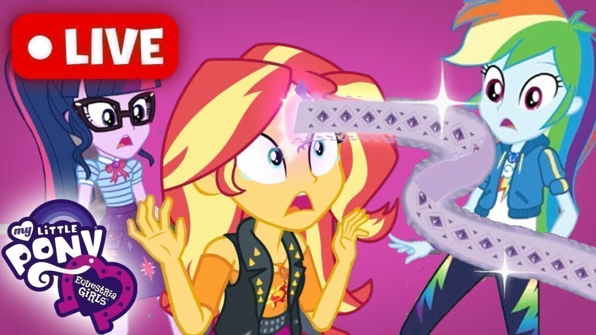 🔴 Equestria Girls 💛 LIVE 💛 My Little Pony 24/7 | Full Episodes Children's Cartoon