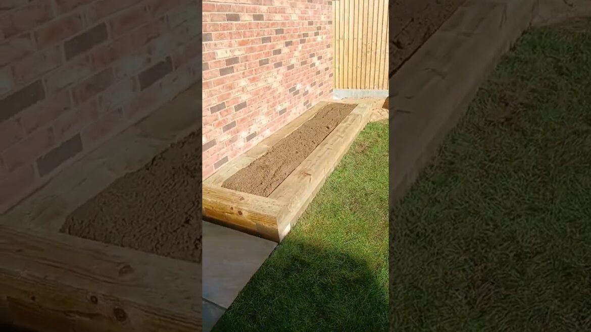 Honeysuckle Project #gardendesign #sleeper #construction