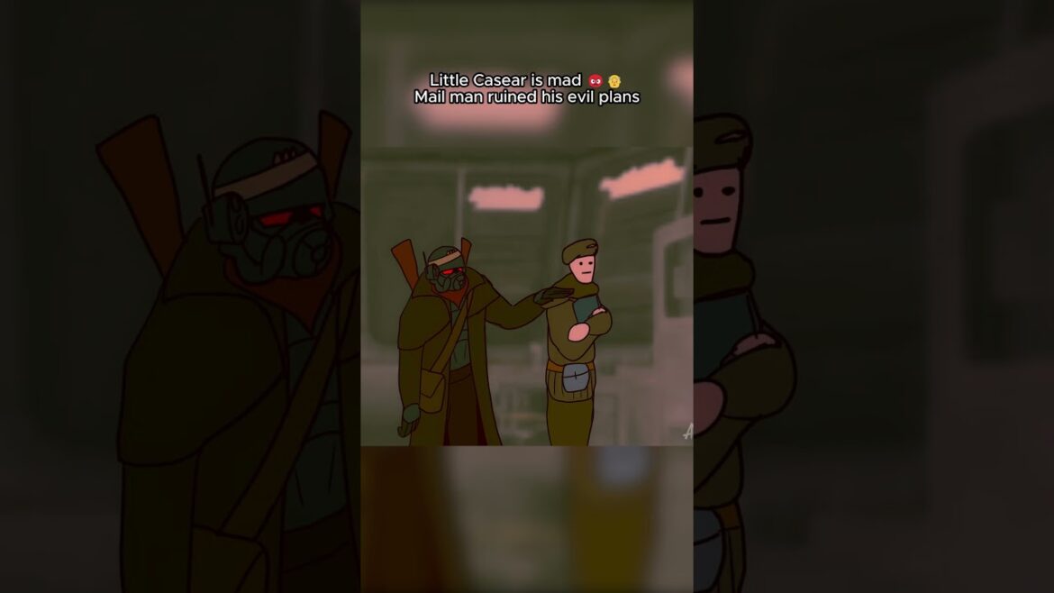 LIL CASEAR’S PIZZA is MAD his evil plans got ruined 😡 #fallout #falloutnewvegas #memes LIL CASEAR'S PIZZA is MAD his evil plans got ruined 😡 #fallout #falloutnewvegas #memes