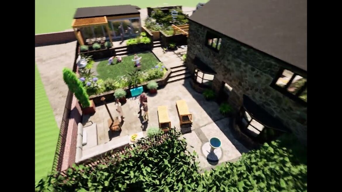 Walk through animation Walk through animation