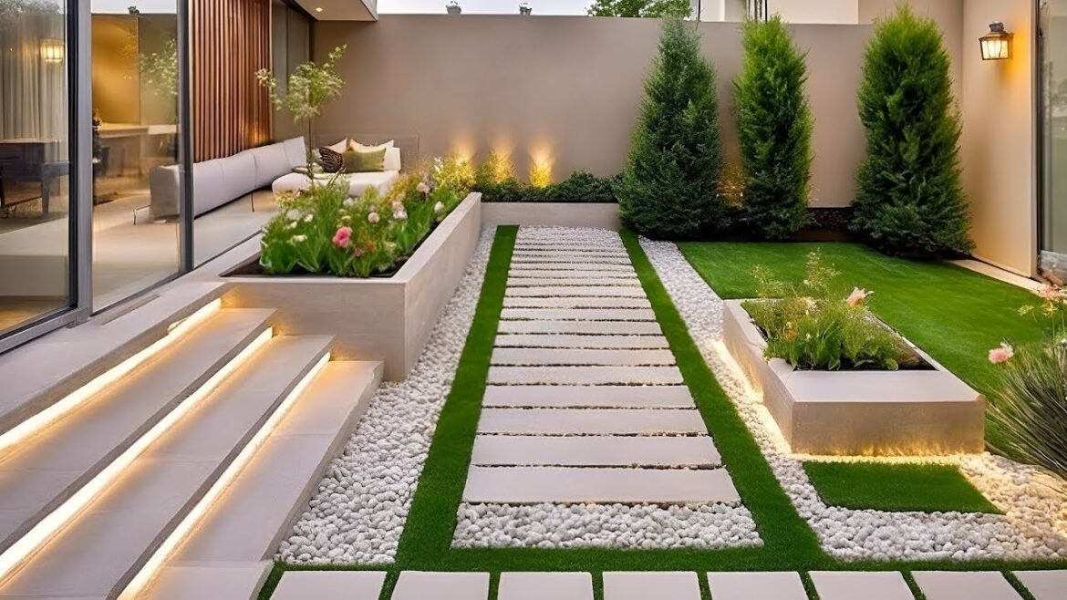 150 Amazing Backyard Garden Design Ideas Backyard Boundary Fence Designs Garden Wall Decor Ideas Ep2