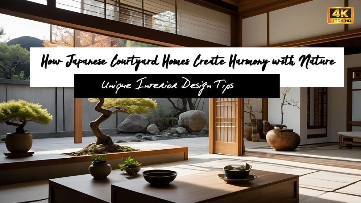 How Japanese Courtyard Homes Create Harmony with Nature How Japanese Courtyard Homes Create Harmony with Nature