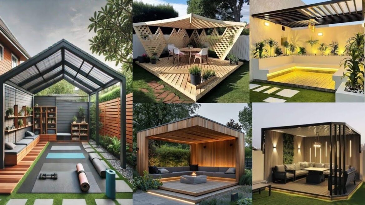100 Top pergola Design for backyard 2024/ Morden patio Pergola Designs/Home Garden Landscaping Ideas