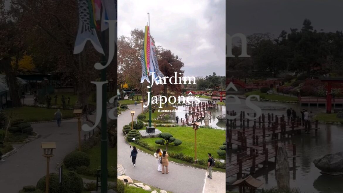 Japanese Garden in Argentina visited by Emperor of Japan!