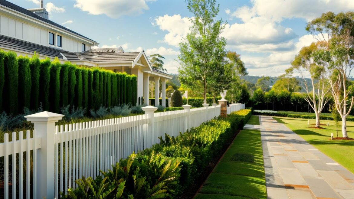 Front Yard Landscapes with Lush Grass and Hedges | Inspiring Landscape Concepts