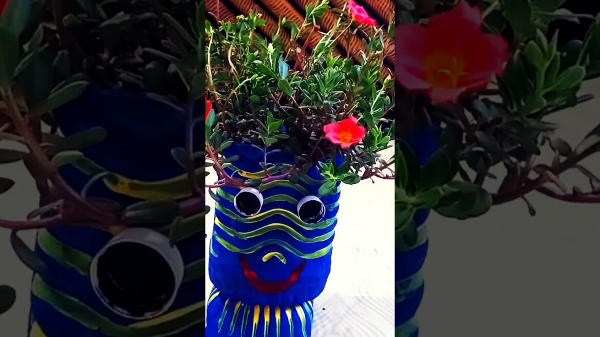 Waste container diy #jiyagarden #diy #creativereuse #reuse #shorts Waste container diy #jiyagarden #diy #creativereuse #reuse #shorts