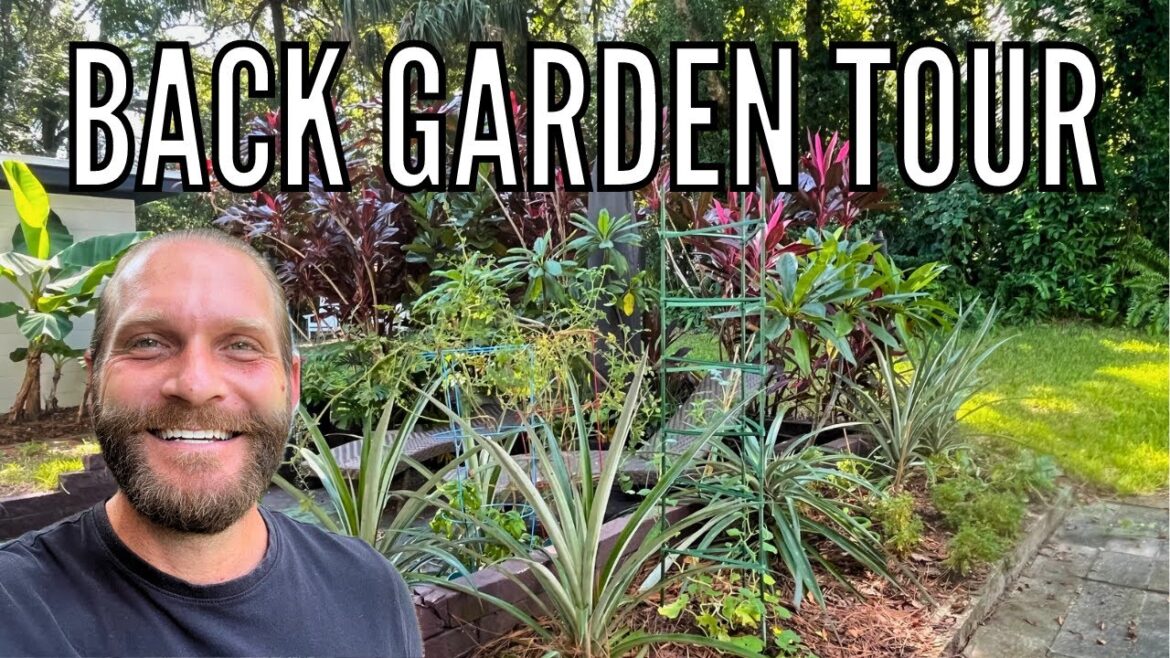 Back Garden Tour | Tropical Plant Paradise | Garden Inspiration // The Gardener's Garden