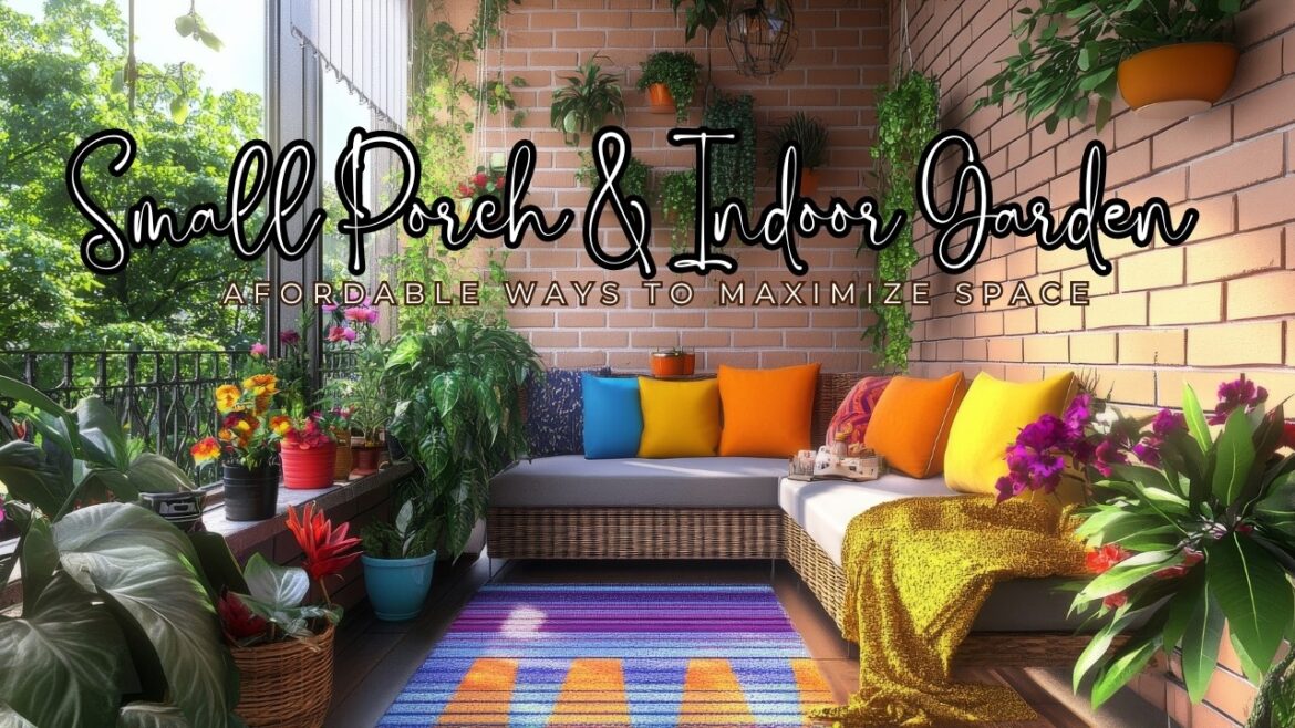 DIY Small Porch & Indoor Garden Ideas Affordable Ways to Maximize Space