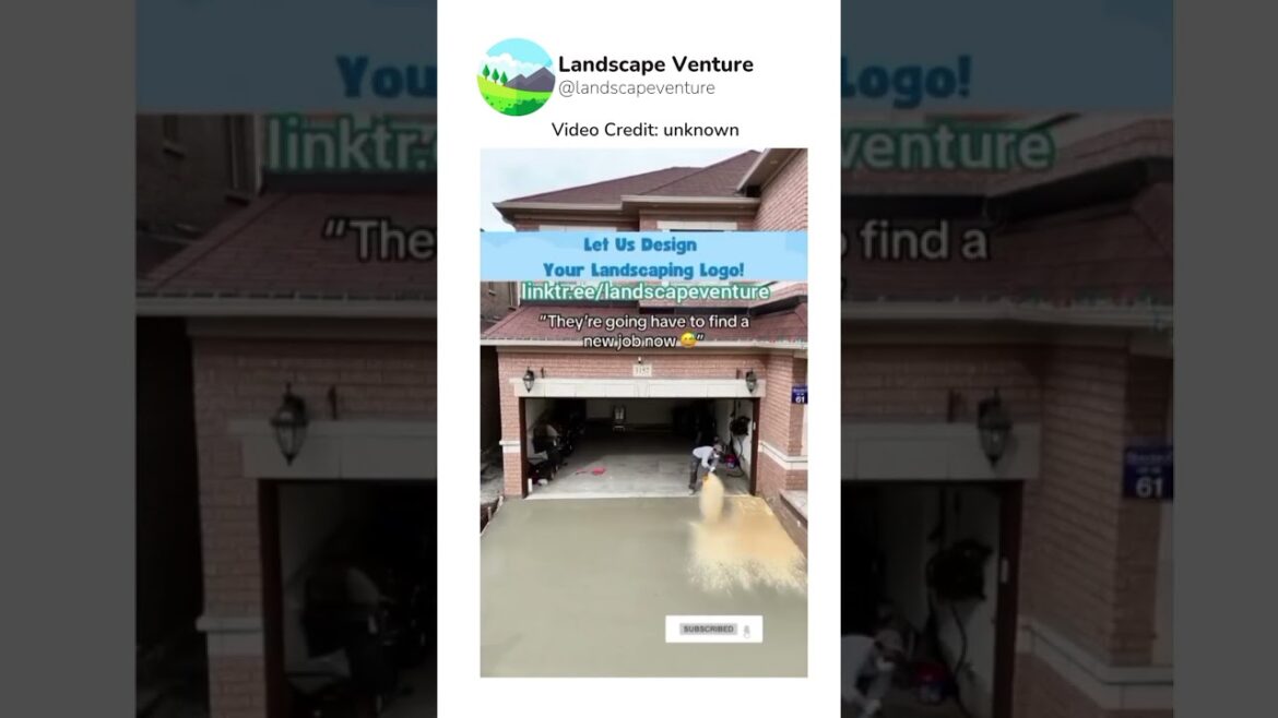 Front Yard Landscaping Time Lapse for Modern home