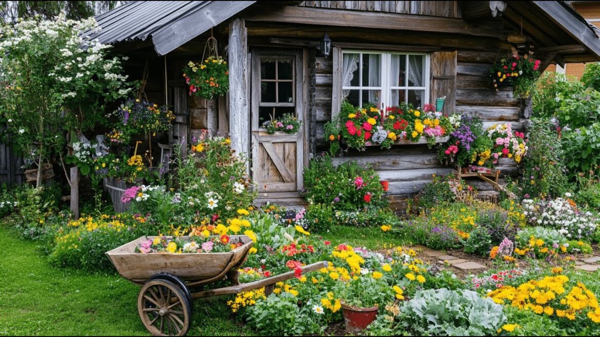 Embrace Simplicity: The Timeless Beauty of Rustic Frontyard Gardens