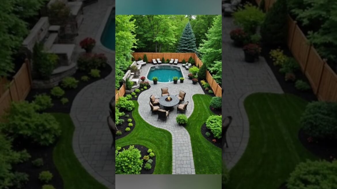Garden Landscaping Ideas 2024 #shorts