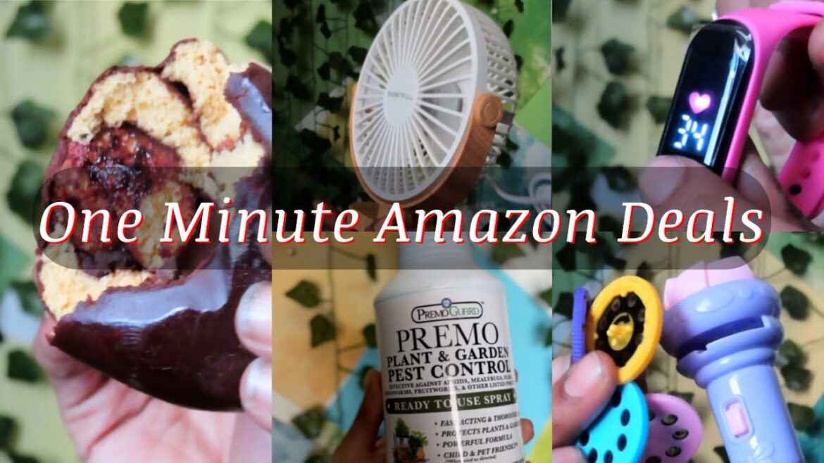 11 Amazon Finds in 1 Minute | Deals With Dolly | Food, Toys, Gardening Supplies, and MORE