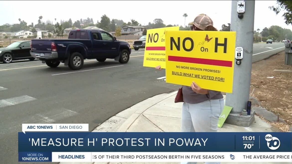 Poway residents push back against Measure H plans