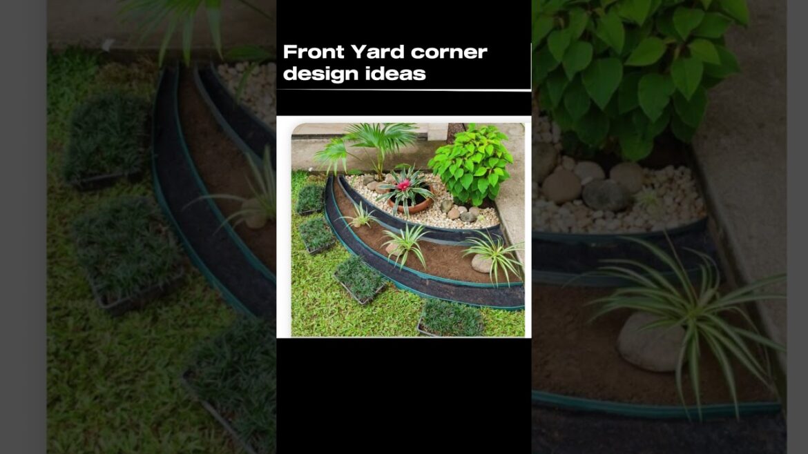 The Best Frontyard Garden Corner Inspiration #shorts The Best Frontyard Garden Corner Inspiration #shorts