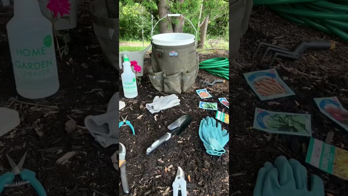 Garden Boss Stop Motion #gardening #garden #flowers #outside #stopmotion #storage #organization