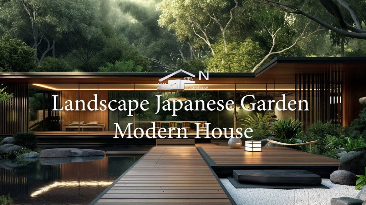 Landscape Japanese Garden Modern House/ Harmonizing Minimalism and Nature/ Nhakien house Landscape Japanese Garden Modern House/ Harmonizing Minimalism and Nature/ Nhakien house