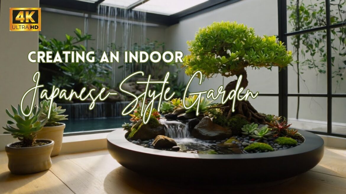 Secrets of Serenity: Create Tranquility with Japanese Interior Garden Designs, Elegant Indoor Spaces