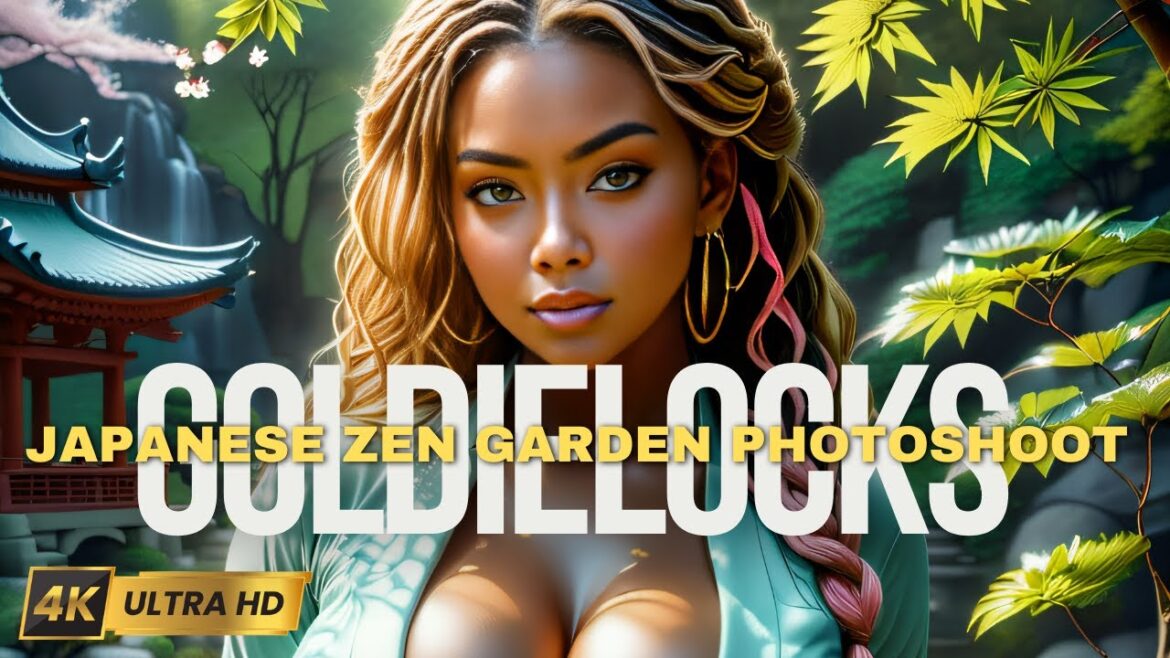 4k AI Lookbook -  Fashion Ideas at a Japanese Zen Garden