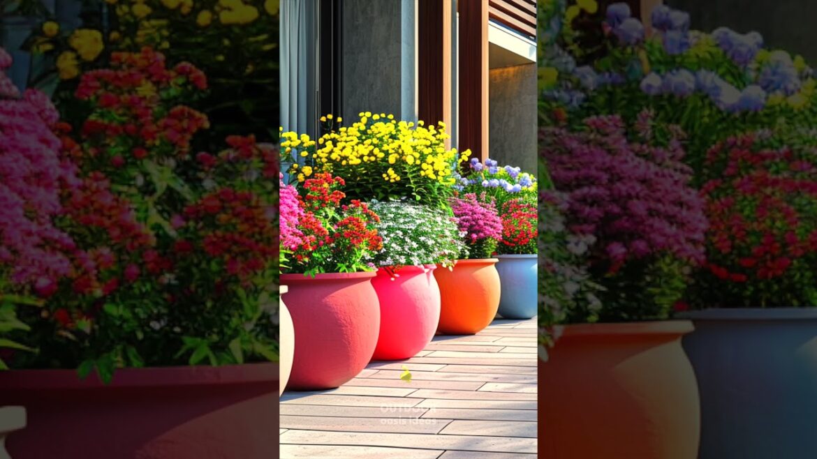 Outdoor Garden Landscape Ideas Part 4 🌿✨ #garden #landscapeideas #shorts