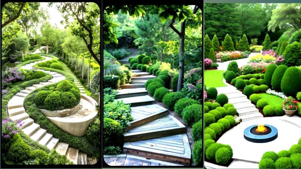 Transform Your Sloped Garden: Stunning Steps and Stair Ideas!