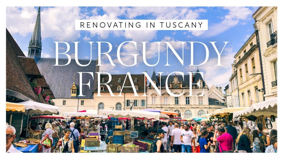 Renovating in Tuscany - Taming Our Overgrown Garden & A Trip to Beaune France