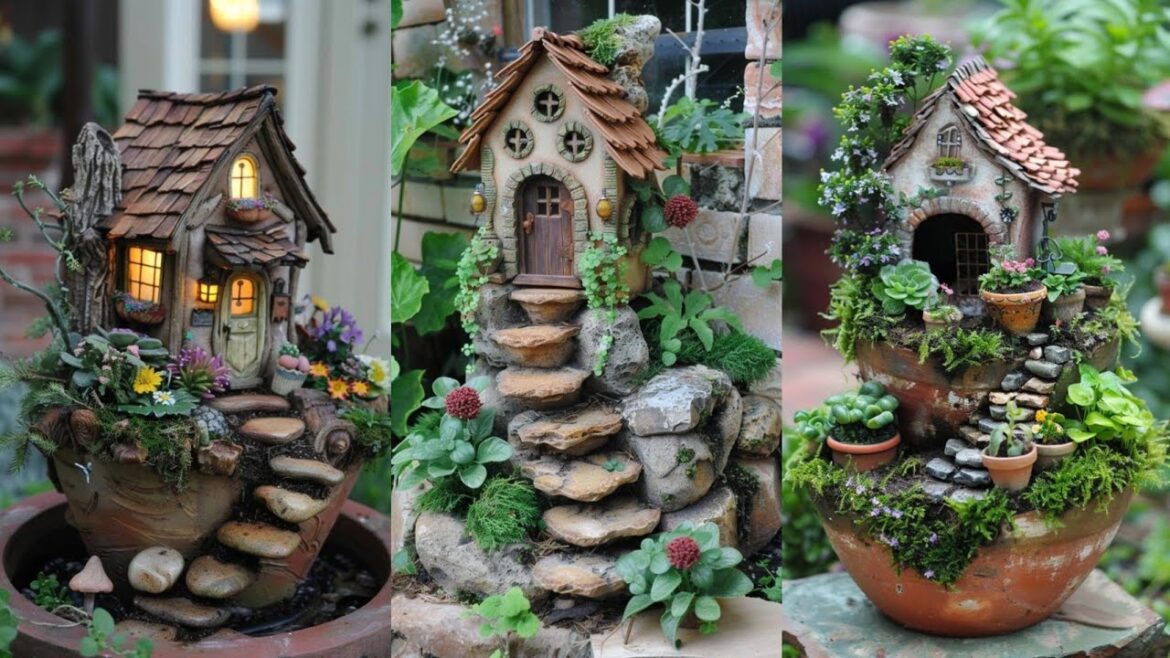DIY Miniature Fairy House Anyone Can Try| Easy Fairy House Ideas For Front Backyard DIY Miniature Fairy House Anyone Can Try| Easy Fairy House Ideas For Front Backyard