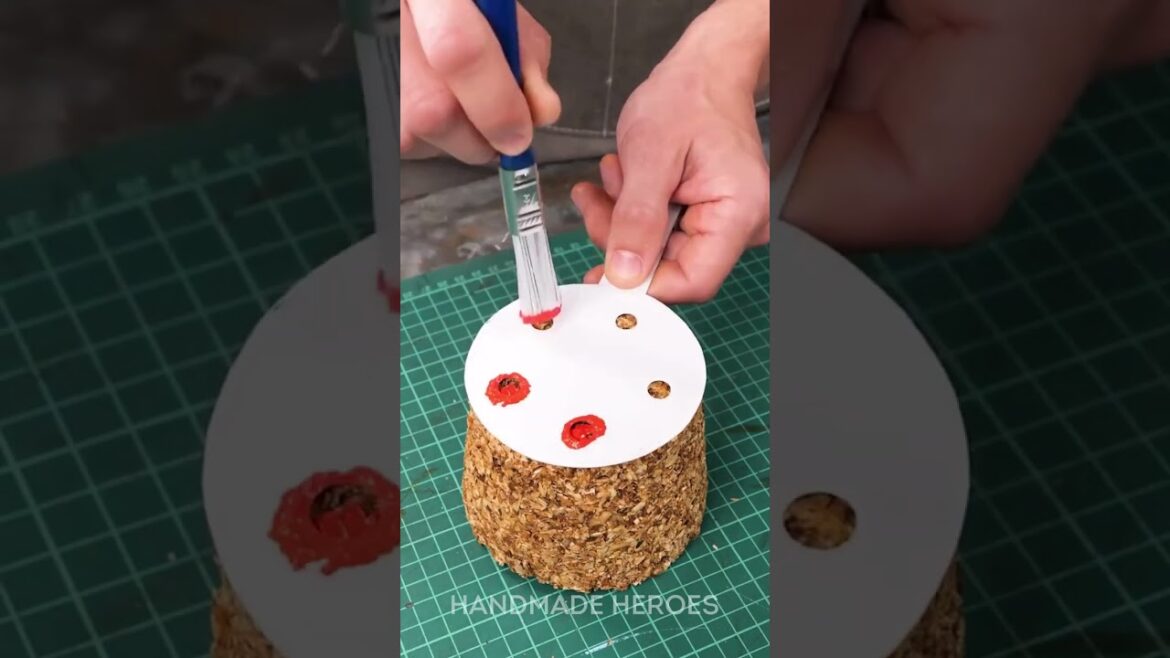 ♻️Recycled wood waste transformed into eco-friendly products🌳