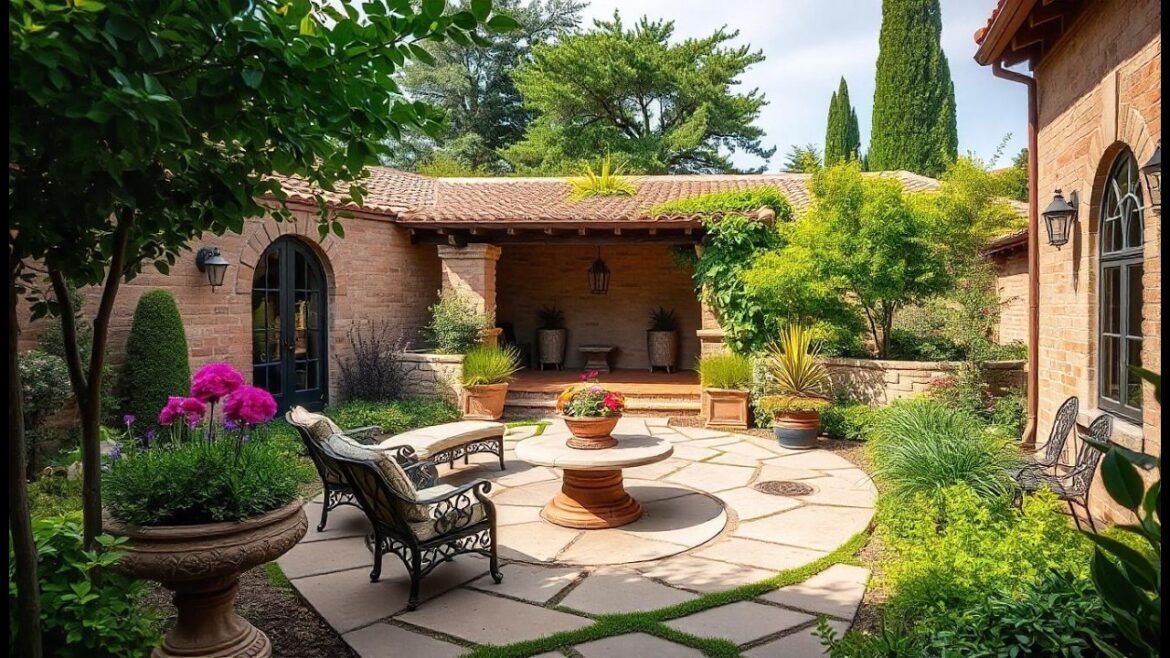 Tuscan Patio Design: Elegant Ideas for a Charming Backyard Garden