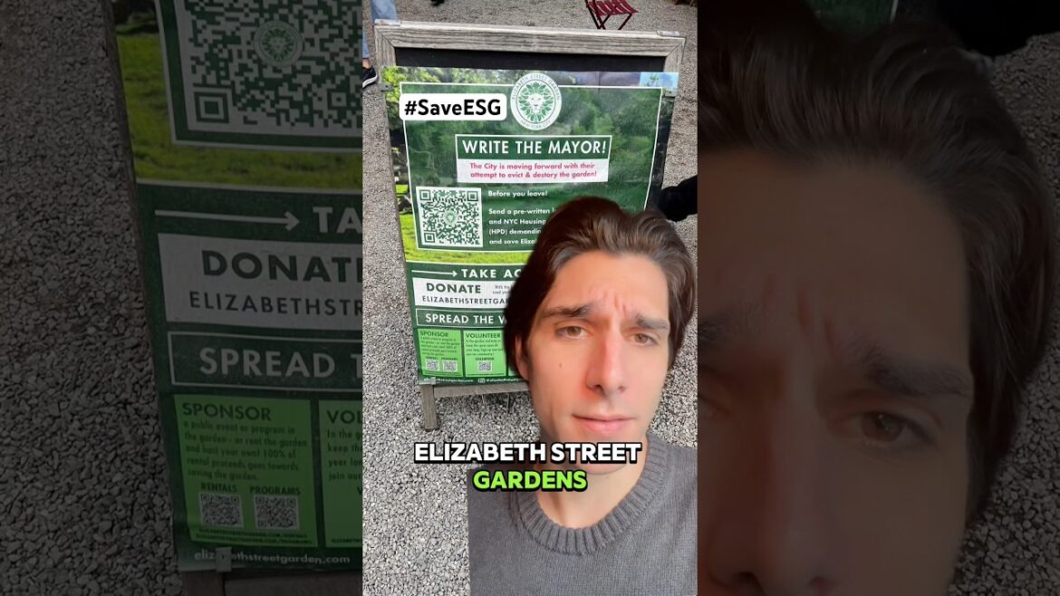 Disgraced NYC Mayor Eric Adams Still Plans to Sell Elizabeth Street Gardens to a Developer! Disgraced NYC Mayor Eric Adams Still Plans to Sell Elizabeth Street Gardens to a Developer!
