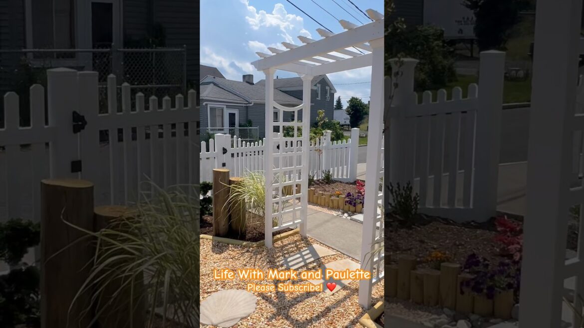 Extreme Front Side Yard Makeover ￼#garden #plants #diy #home #tour #beach #coastal #like #beautiful