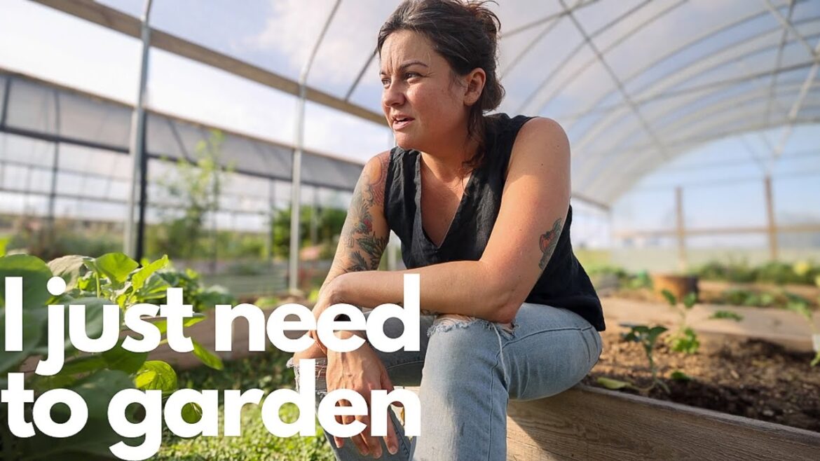 I need to garden (sometimes the ugliness is heavy) | VLOG