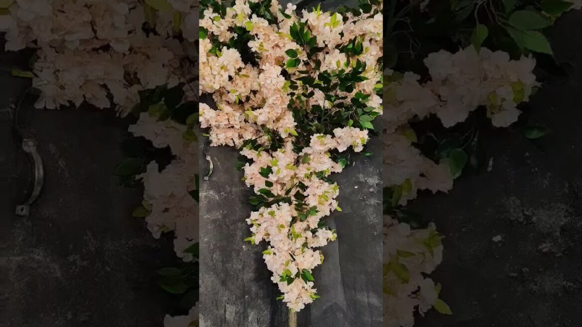 decoration with artificial flowers #artificialtree #decoration #flowers #gardendesign #design decoration with artificial flowers #artificialtree #decoration #flowers #gardendesign #design