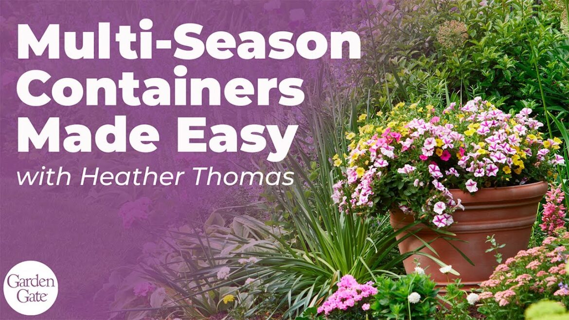 Secrets to Multiseason Container Garden Plantings 🪴 | Tips from Heather Thomas #containergardening