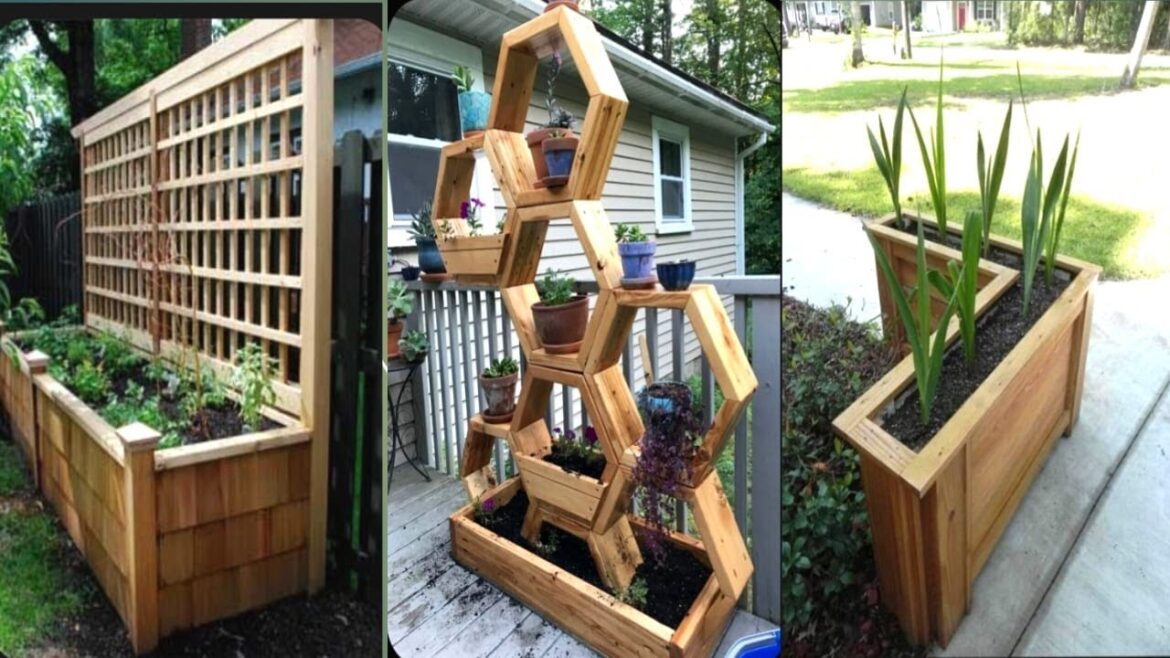 Transform Your Outdoor Space with These Stunning Wooden Pallet Garden Ideas!