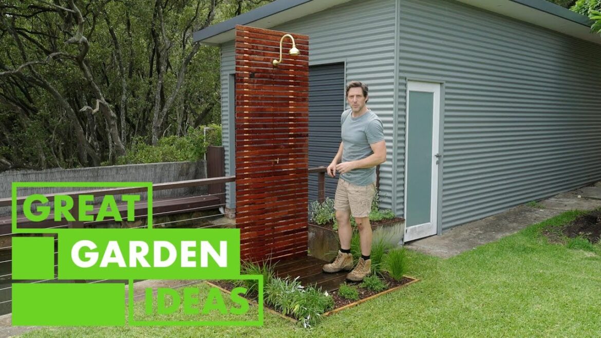 How to build a Garden Shower | GARDEN | Great Home Ideas