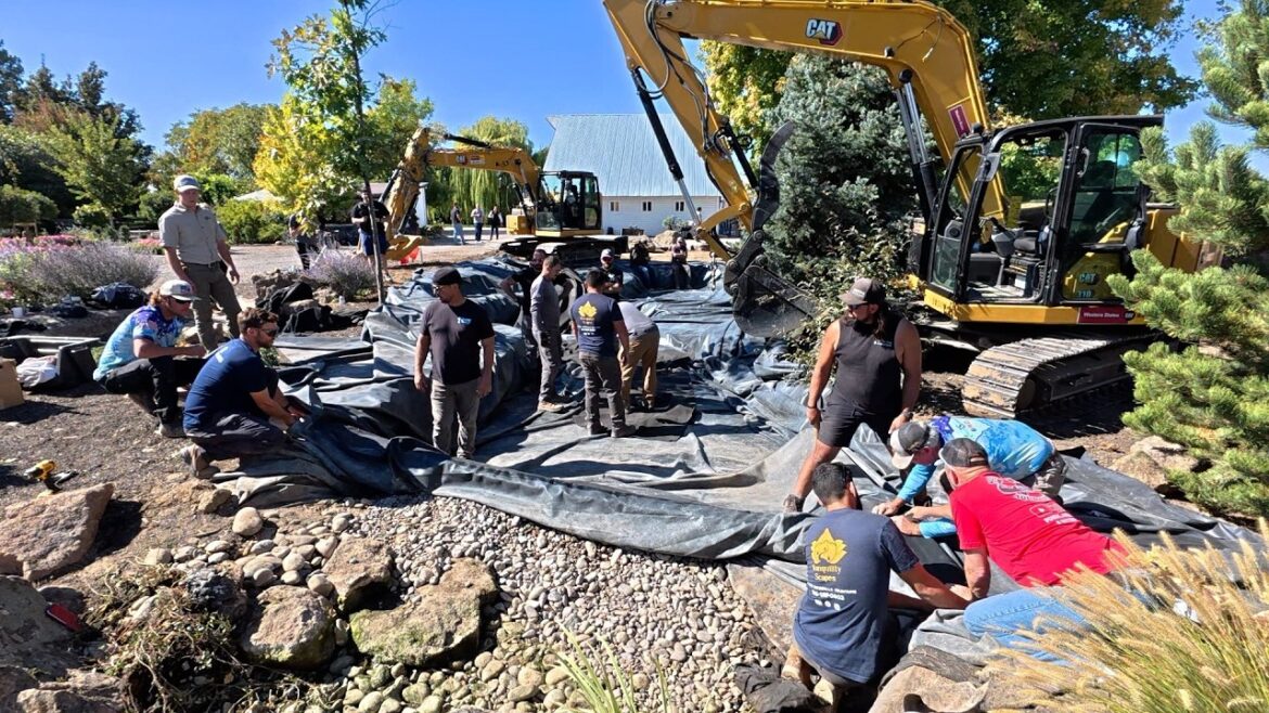 Garden Answer: Dream Stream Installation Day One! ๐คฉ๐ฆ๐ // Garden Answer Dream Stream Installation Day One! ๐คฉ๐ฆ๐ // Garden Answer