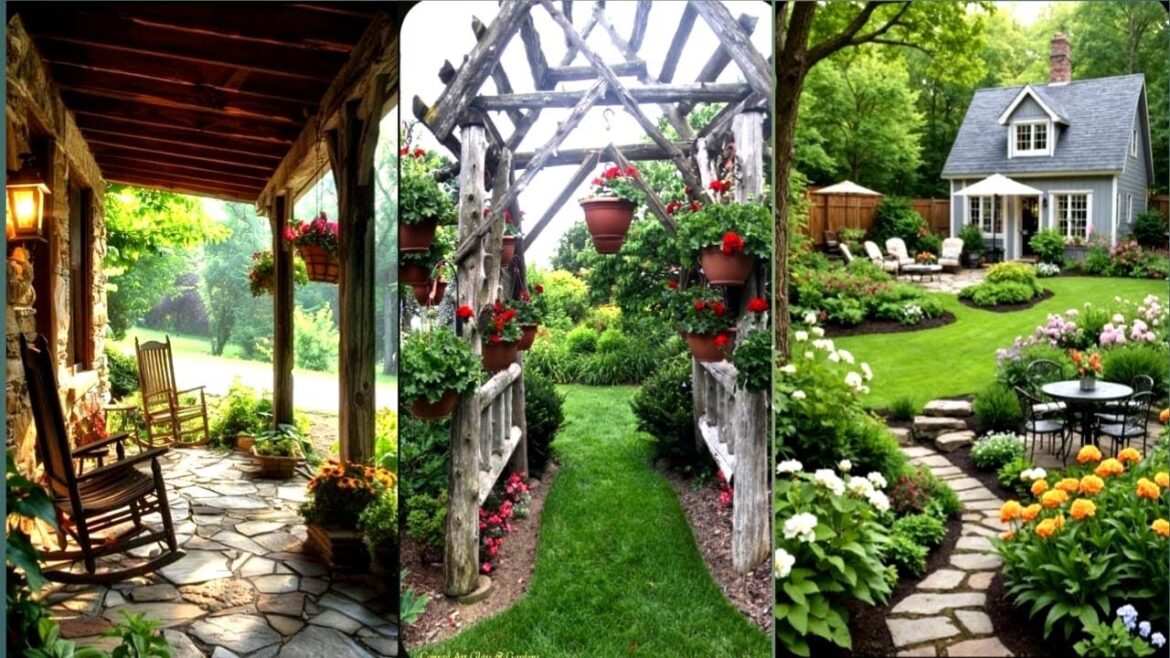 10 Rustic Farmhouse Garden Ideas That Will Transform Your Outdoor Space!