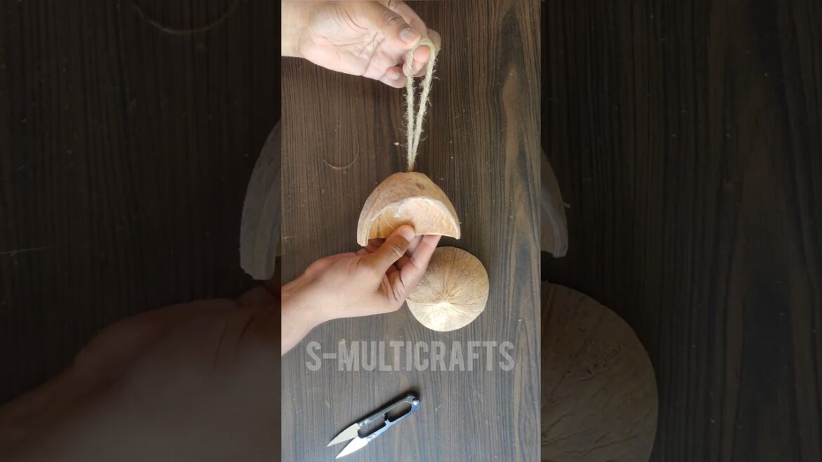 How to Make Bird House/Feeder With Coconut Shell🐦HomeMadeCrafts🦜Easy&SimpleCrafts Bestoutofwaste DIY How to Make Bird House/Feeder With Coconut Shell🐦HomeMadeCrafts🦜Easy&SimpleCrafts Bestoutofwaste DIY