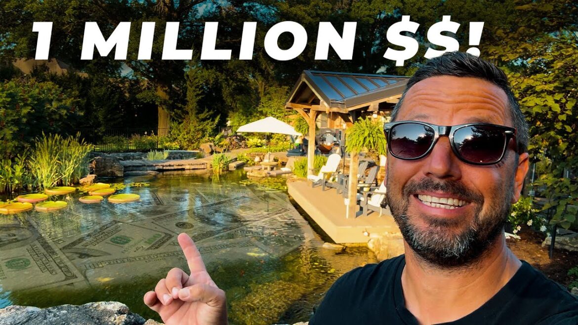 1 MILLION $ Recreational Swim Pond! | It's unbelievable.